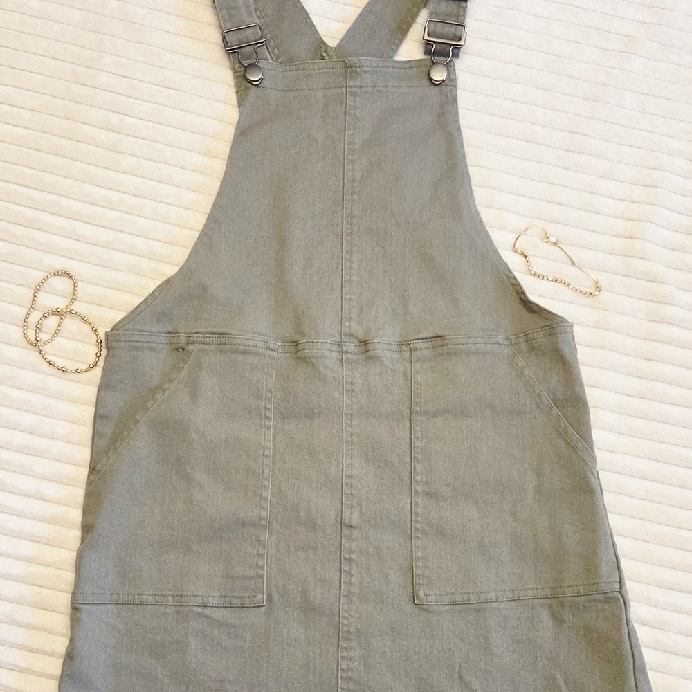 Stylish Olive Green Women's Dress